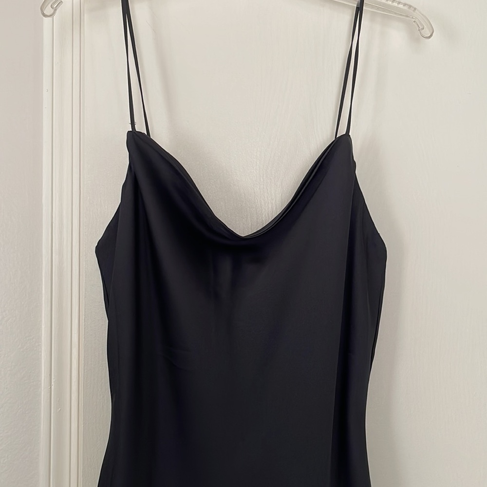 Abercrombie Little Black Dress Satin